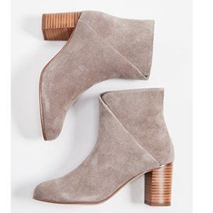 SOLUDOS Suede Ankle Booties
